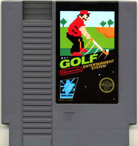 Golf Nintendo NES Original Game For Sale DKOldies