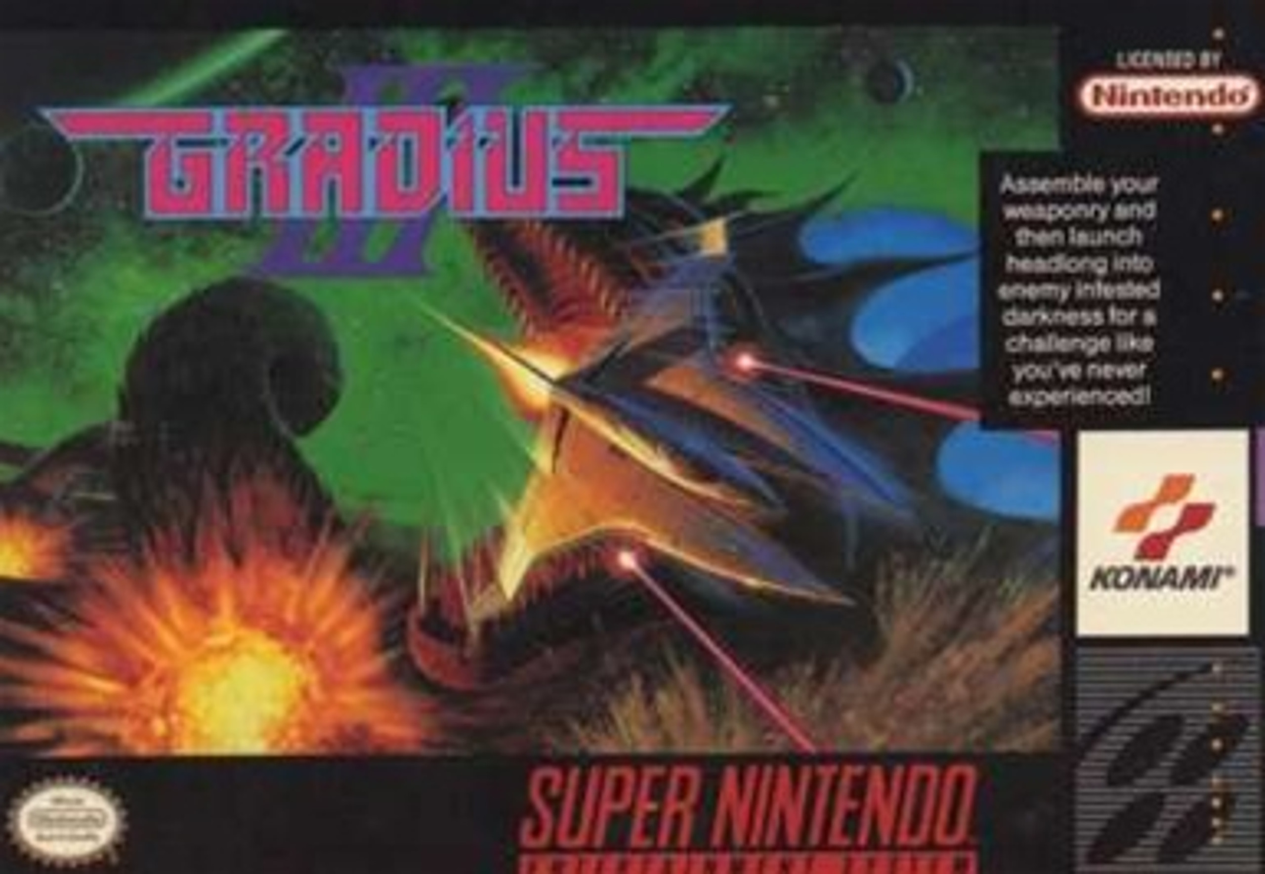 gradius 2 snes