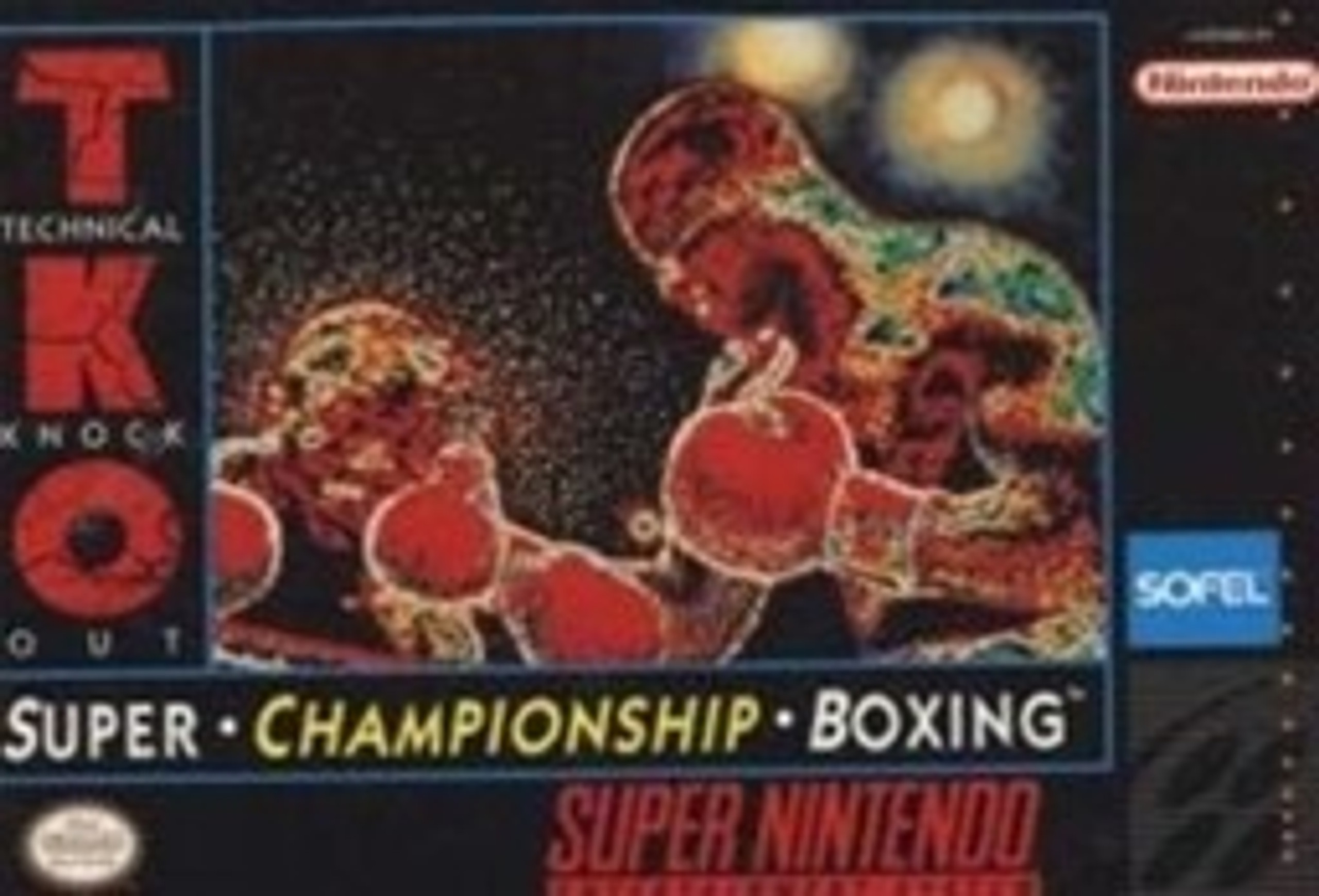 Super Championship Boxing SNES Game Cartridge For Sale DKOldies