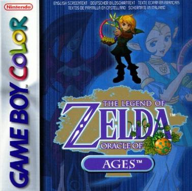 Complete Legend of Zelda Oracle of Ages GameBoy Color Game For Sale