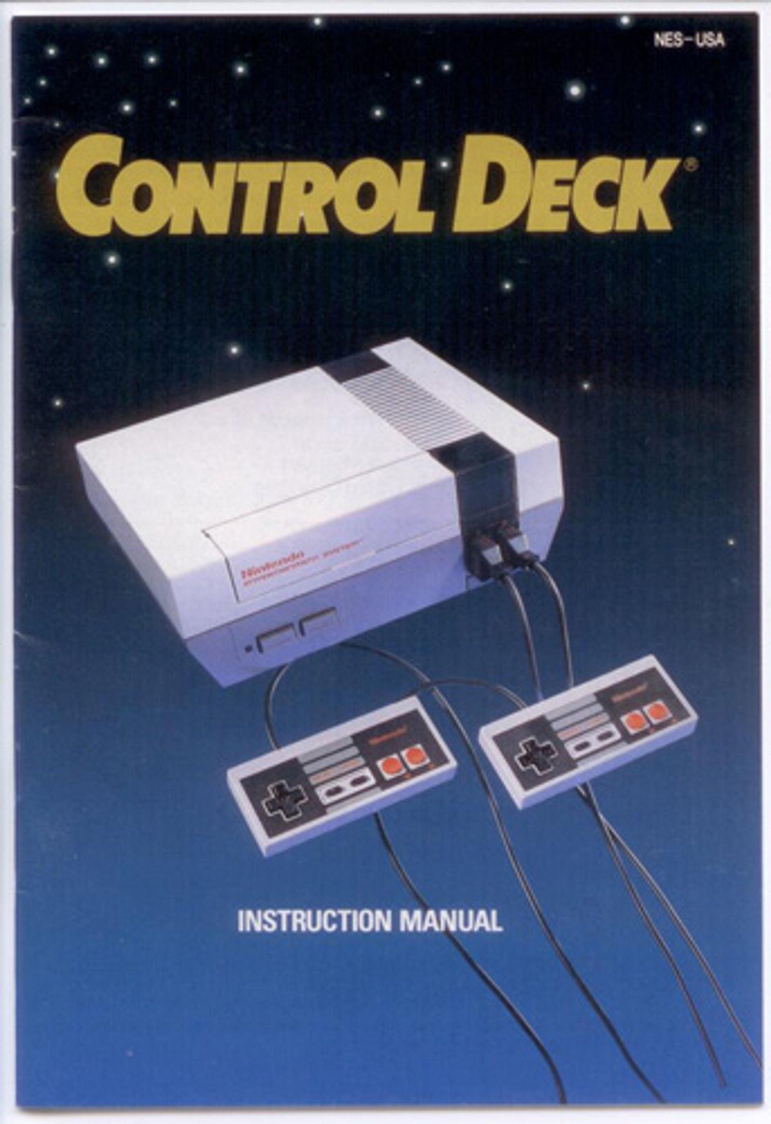 Control Deck NES Manual Small For Sale DKOldies