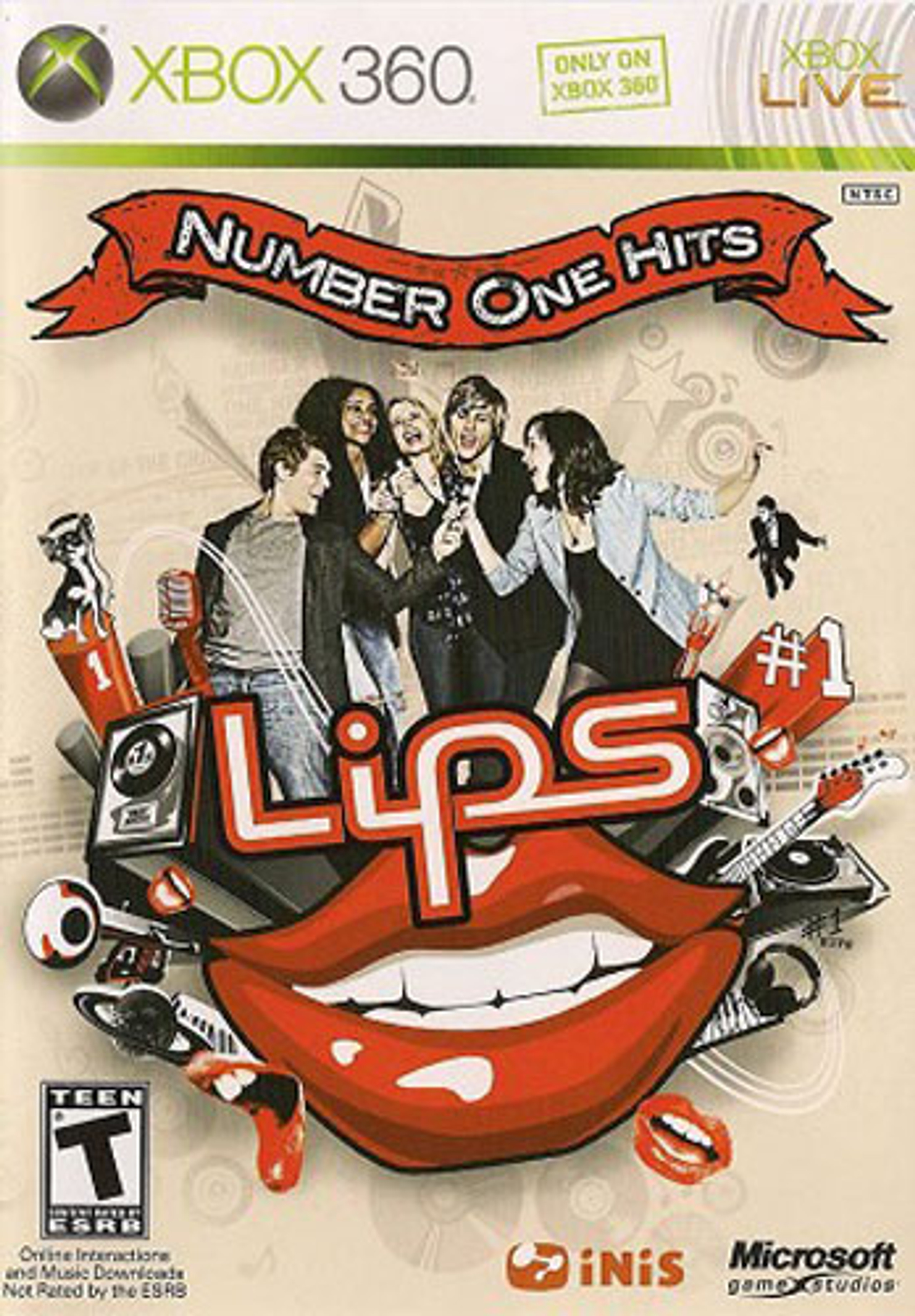 Lips Party Classics Xbox 360 Game