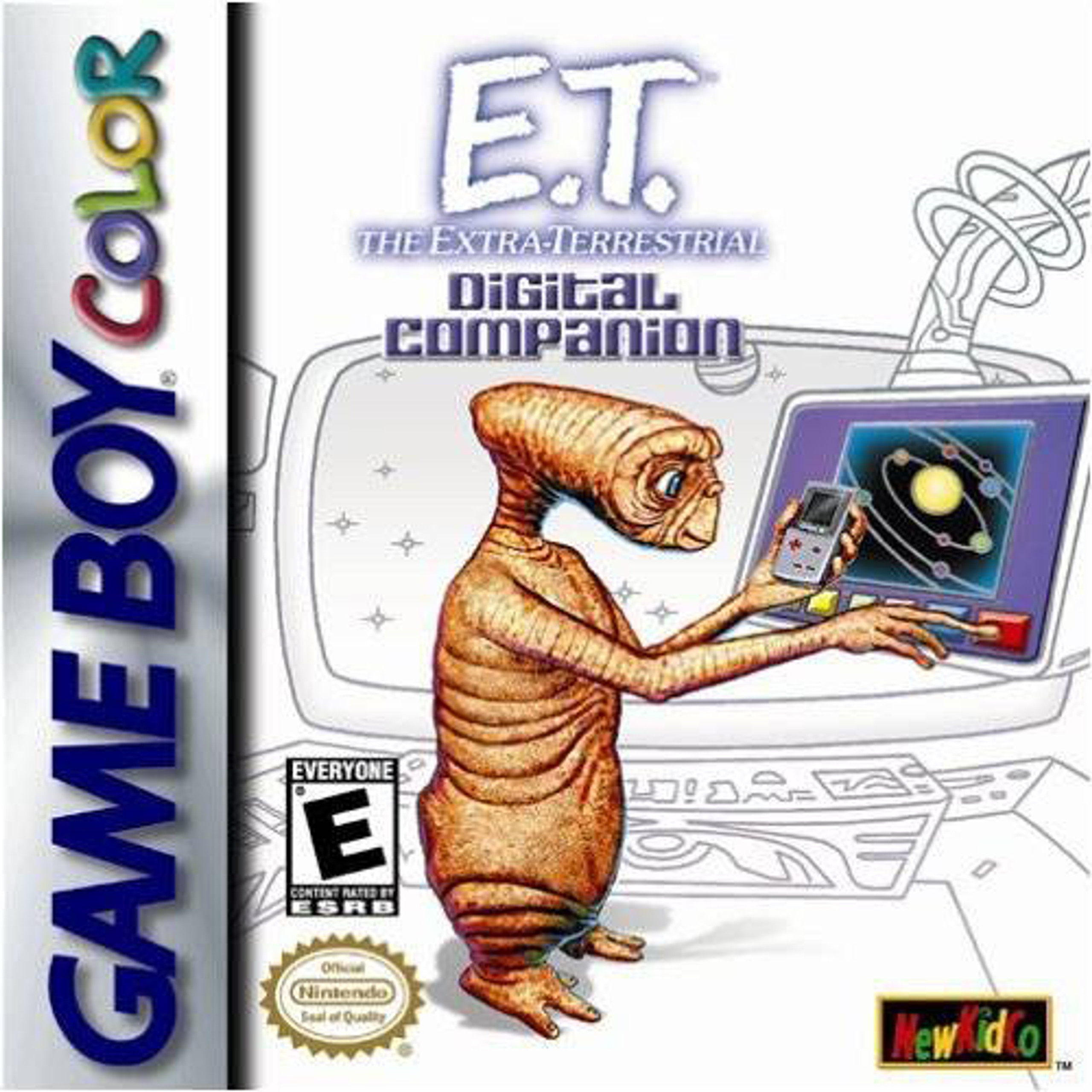 E T The Extra Terrestrial Digital Companion GameBoy Color Game For Sale