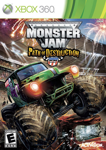 Monster Jam Path of Destruction Xbox 360 Game For Sale DKOldies