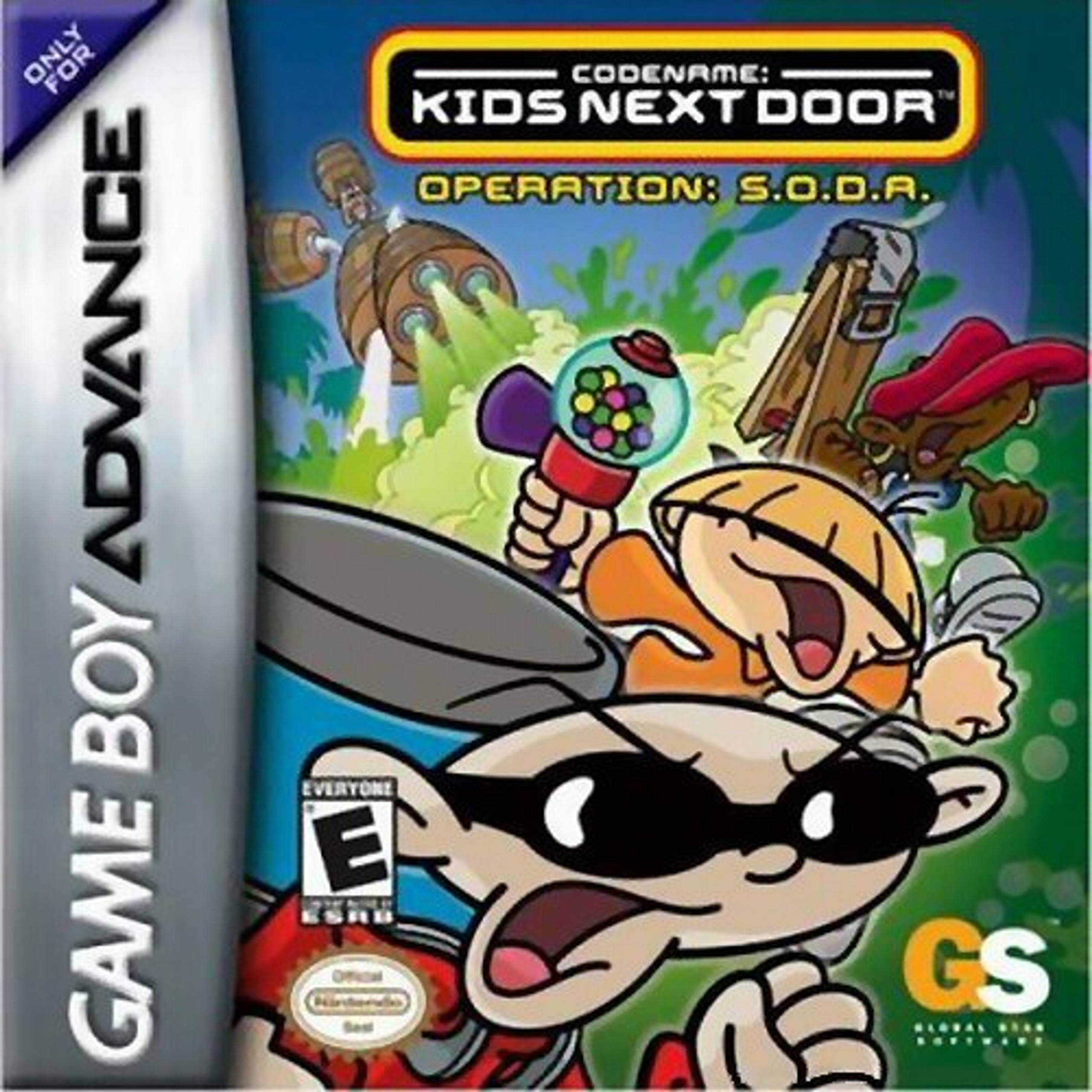 Codename Kids Next Door Operation SODA GameBoy Advance Game