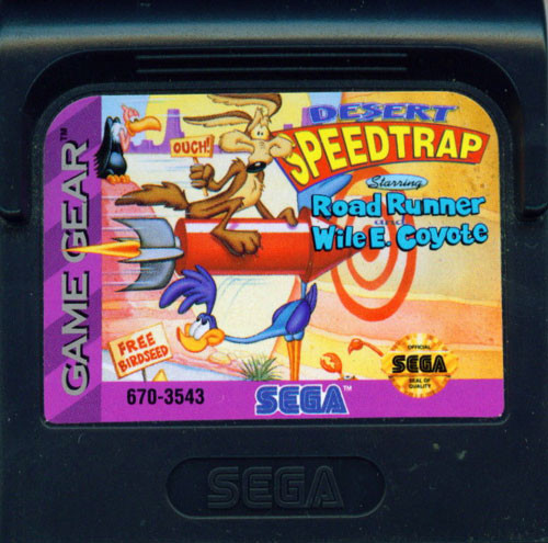 Desert Speedtrap Game Gear Game For Sale DKOldies