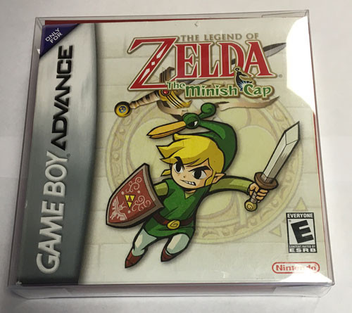 Nintendo GameBoy/Color/Advance/Virtual Boy Clear game Box Protectors