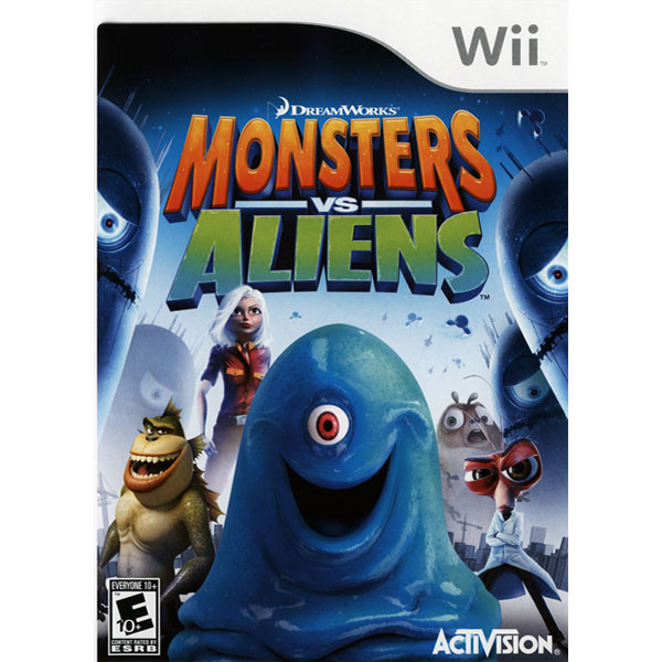 Monsters vs Aliens Wii Game For Sale Nintendo | DKOldies