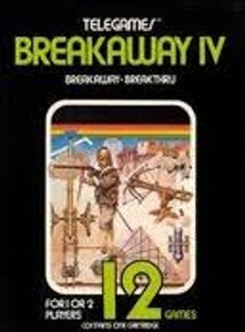 Breakaway IV (4)- Atari 2600 Game