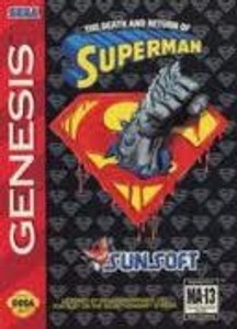 Superman The Death and Return - Genesis Game