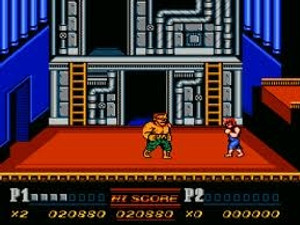 double dragon 2 nes overscan