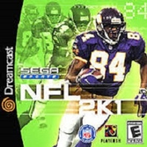 NFL 2K1 Football  - Dreamcast Game