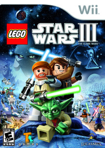 Lego Star Wars III The Clone Wars - Wii Game