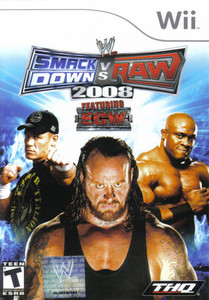 Wwe Smackdown Vs Raw 08 Nintendo Wii Game For Sale Dkoldies