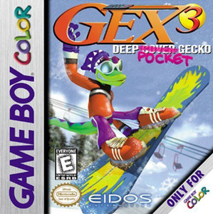 Gex 3 Deep Pocket Gecko - Game Boy Color Game