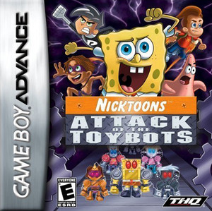  Nicktoons Attack of the Toybots - Game Boy Advance Game