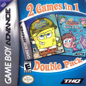 SpongeBob SquarePants / Fairly OddParents - Game Boy Advance Game 