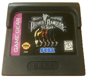 Mighty Morphin Power Rangers the Movie - Game Gear Game