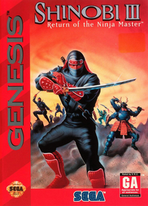 Shinobi III: Return of the Ninja Master - Genesis Game