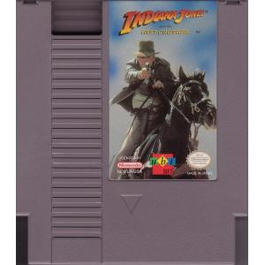  Indiana Jones Last Crusade (UBI) - NES Game Cartridge
