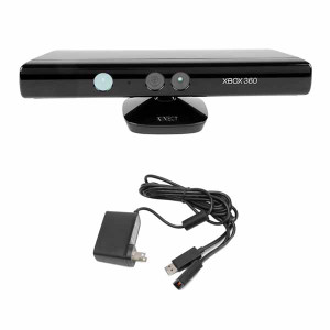 xbox 360 kinect sensor with ac adapter