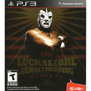 Lucha Libre Heroes Del Ring Video Game for Sony PlayStation 3