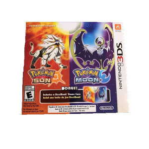 pokemon sun and moon 3ds with both games