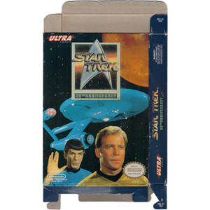 Star Trek 25th Anniversary - Empty NES Box