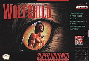 Wolfchild Empty Box For The Nintendo SNES