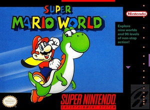 Super Mario World - Empty SNES Box