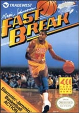 Complete Magic Johnson's Fast Break - NES