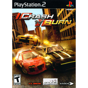 Crash N Burn Video Game for Sony Playstation 2 