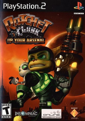 Ratchet & Clank Up Your Arsenal - PS2 Game