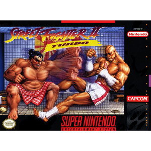 Complete Street Fighter II Turbo Video Game for Super Nintendo Entertainment System