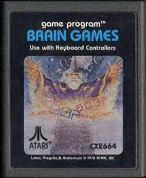 Brain Games Atari 2600 game For Sale | DKOldies