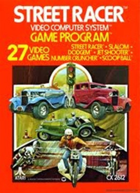 Street Racer - Atari 2600 Game