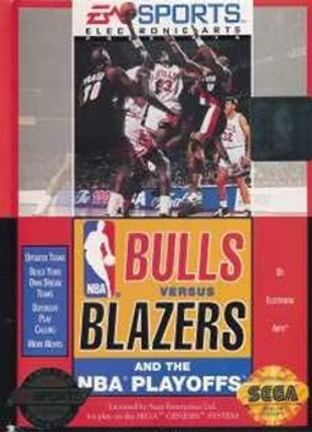 Bulls vs Blazers NBA Playoffs - Genesis Game
