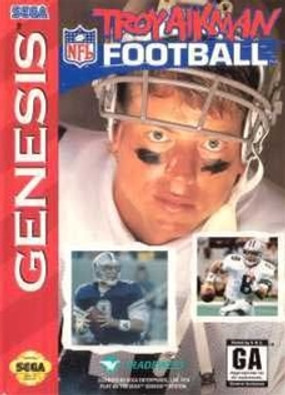 Troy Aikman NFL Football - Genesis Game
