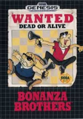 Bonanza Brothers - Genesis Game