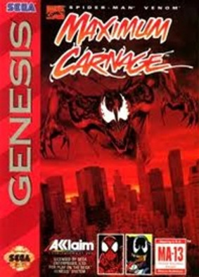 Maximum Carnage - Genesis Game