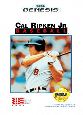 Cal Ripken Jr. Baseball - Genesis Game