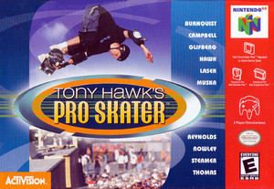 Tony Hawk's Pro Skater - N64 Game