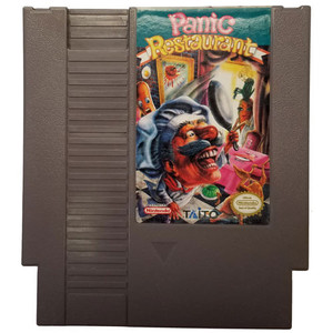 Panic Restaurant - NES Game Cartridge