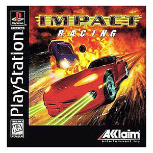 Impact Racing Video Game For Sony PS1