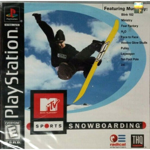 MTV Snowboarding Video Game for Sony Playstation 1