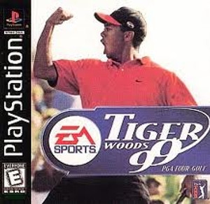 Tiger Woods 99 - PS1 Game