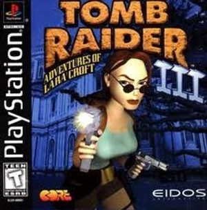 Tomb Raider III (3) - PS1 Game