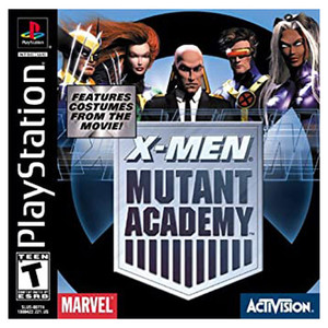 X Men Mutant Academy - PS1 Game