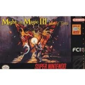 Might and Magic III: Isles of Terra - SNES Game