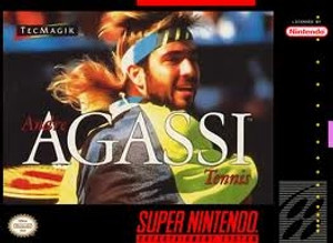 Andre Agassi Tennis - SNES Game